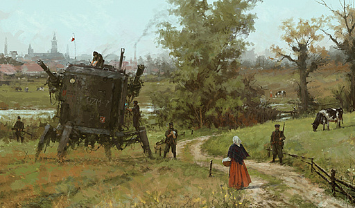 画像ギャラリー No.007のサムネイル画像 / レトロなロボットが動き回るRTS，「Iron Harvest」がクラウドファンディングでキャンペーンを開始
