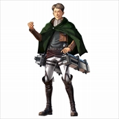 画像ギャラリー No.004のサムネイル画像 / コーエーテクモの「進撃の巨人2」に，リヴァイ率いる特別作戦班の4人とハンジの補佐役がプレイアブルキャラクターとして登場
