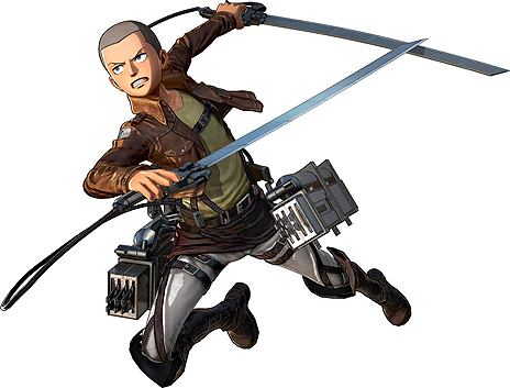 画像ギャラリー No.012のサムネイル画像 / 「進撃の巨人2」，能力強化や武器開発なども行える「日常パート」の詳細と，サシャやコニーらプレイアブルキャラ5人が公開