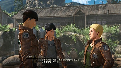 画像ギャラリー No.014のサムネイル画像 / 「進撃の巨人2」,オリジナル主人公募集キャンペーンが3月15日の発売日にスタート。自慢の主人公を応募しよう
