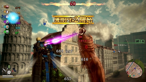 画像ギャラリー No.009のサムネイル画像 / 「進撃の巨人2」,追加の無料アップデート「駆逐モード」が本日実装