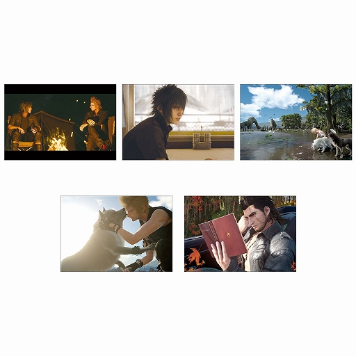 画像ギャラリー No.005のサムネイル画像 / ムービック,「FINAL FANTASY XV」のアクリルスタンドやクリアファイルなどミニキャラグッズを12月27日に発売