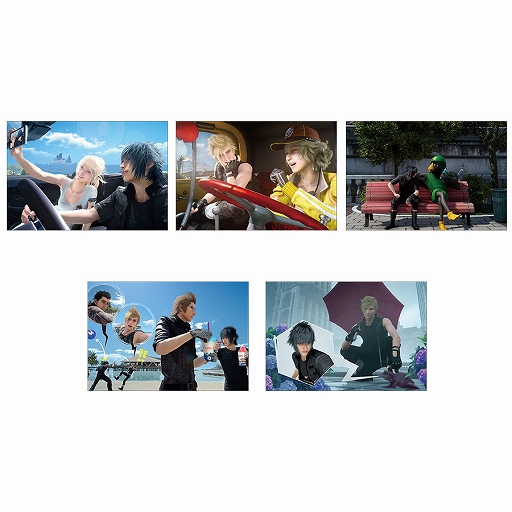 画像ギャラリー No.006のサムネイル画像 / ムービック,「FINAL FANTASY XV」のアクリルスタンドやクリアファイルなどミニキャラグッズを12月27日に発売