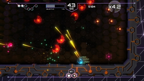 画像ギャラリー No.003のサムネイル画像 / 「Tachyon Project」がPS4/Xbox One/Wii U/PS Vitaで配信開始。AIが主人公の360度シューティング