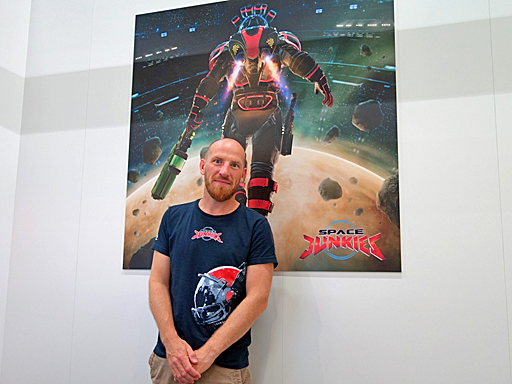画像ギャラリー No.008のサムネイル画像 / ［gamescom］UbisoftのVRタイトル「Space Junkies」を体験した。ジェットパックで飛び回るマルチプレイシューター