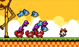 画像ギャラリー No.002のサムネイル画像 / ノンストップアクションゲーム「キッドトリップ RUN!」が8月30日にニンテンドー3DSで配信開始