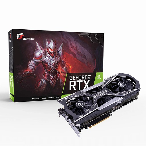 画像ギャラリー No.001のサムネイル画像 / クロックアップ仕様のColorful製RTX 2080 Tiカードが国内発売