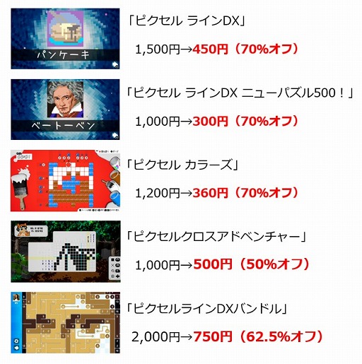 画像ギャラリー No.002のサムネイル画像 / Switch版「ピクセル」シリーズが最大70%OFFになるハロウィンセールを開催中