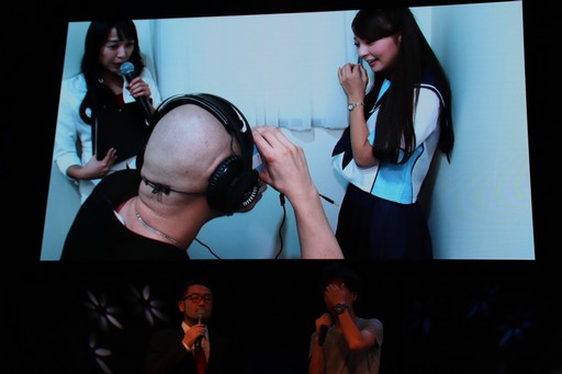 画像ギャラリー No.005のサムネイル画像 / ［TGS 2017］これはニヤニヤが止まらない！ 「ラブプラス EVERY」モバイルVR体験レポートステージでマフィア梶田氏が愛を叫ぶ