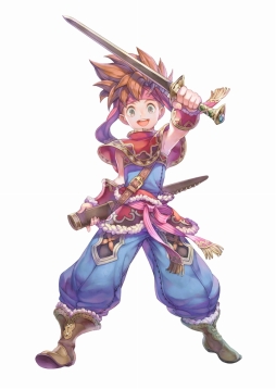 画像ギャラリー No.003のサムネイル画像 / 「聖剣伝説2 SECRET of MANA」の最新キャラクターイラストとスクリーンショットが公開に。3人の冒険が3Dグラフィックスで甦る