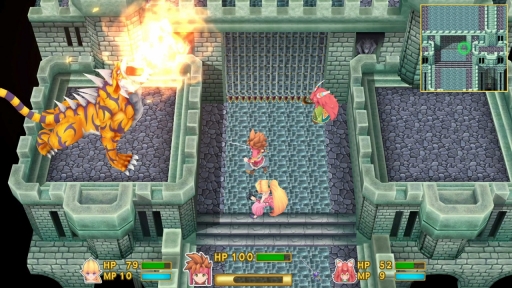 画像ギャラリー No.018のサムネイル画像 / 「聖剣伝説2 SECRET of MANA」の最新キャラクターイラストとスクリーンショットが公開に。3人の冒険が3Dグラフィックスで甦る