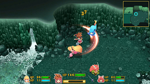画像ギャラリー No.009のサムネイル画像 / 「聖剣伝説2 SECRET of MANA」とオリジナル版の比較ムービーを掲載。大幅に進化しつつも，らしさは健在だ