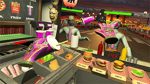 画像ギャラリー No.005のサムネイル画像 / PixelJunk VR第1弾となったVRゾンビグルメアクション「Dead Hungry」の,PS VRへの移植が決定。9月中旬にリリースへ