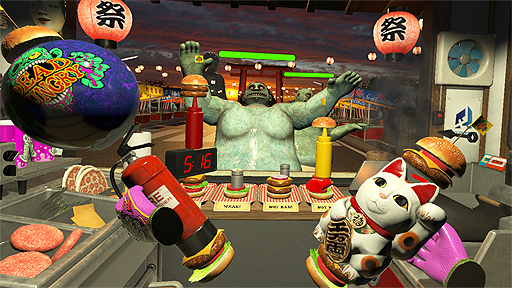 画像ギャラリー No.006のサムネイル画像 / PixelJunk VR第1弾となったVRゾンビグルメアクション「Dead Hungry」の,PS VRへの移植が決定。9月中旬にリリースへ
