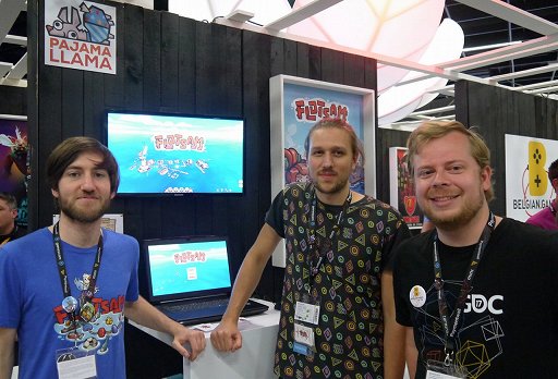 画像ギャラリー No.001のサムネイル画像 / ［gamescom］可愛らしいアートワークが気になるサバイバルゲーム「Flotsam」をベルギーパビリオンでチェック