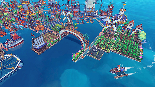 画像ギャラリー No.008のサムネイル画像 / 漂流物をリサイクルして，海に浮かぶ街を作る。「Flotsam」，早期アクセスから6年越しで正式リリース