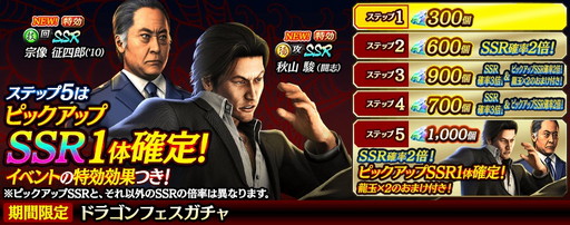 画像ギャラリー No.001のサムネイル画像 / 「龍が如く ONLINE」,“龍が如く4”から宗像征四郎と秋山 駿が登場