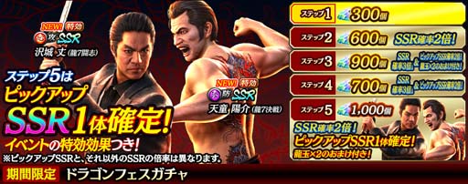 画像ギャラリー No.002のサムネイル画像 / 「龍が如く ONLINE」,救援イベント“喧嘩の流儀”に沢城 丈(龍7闘志),天童陽介(龍7決戦)が登場
