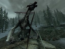 画像ギャラリー No.026のサムネイル画像 / 「The Elder Scrolls V: Skyrim VR」の冒険は最高。メインクエスト完了まで遊んだうえで,通常版より圧倒的に面白いと断言する
