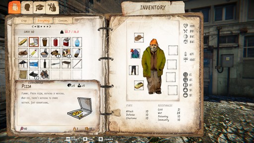画像ギャラリー No.006のサムネイル画像 / ［gamescom］チェコ共和国パビリオンで見つけた「Hobo: Tough Life」を紹介。ホームレスとして生き抜く一風変わったサバイバルRPGだ