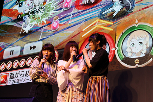 画像ギャラリー No.005のサムネイル画像 / ［TGS 2017］「結城友奈は勇者である 花結いのきらめき」，照井春佳さん，千本木彩花さん，山本希望さんの生アフレコも披露された特別ステージをレポート