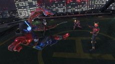 画像ギャラリー No.004のサムネイル画像 / 「仮面ライダー クライマックスファイターズ」は最大4人の平成ライダーが激突し，オンライン対戦も可能。限定生産版も同時発売