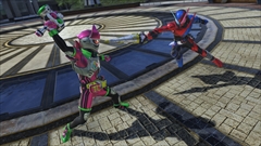 画像ギャラリー No.026のサムネイル画像 / 「仮面ライダー クライマックスファイターズ」に登場する19人の平成ライダー1号からビルド,エグゼイド,ファイズ,クウガの“個性”を紹介