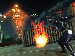 「仮面ライダー クライマックスファイターズ」のオンラインモードと龍騎/響鬼/電王/ダブル/ゴーストの個性，期間限定生産版のBGMを追加で公開