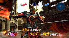 画像ギャラリー No.003のサムネイル画像 / 「仮面ライダー クライマックスファイターズ」，平成2号ライダー8人の参戦が最新PVで判明。Rサウンドエディション収録曲も追加で8曲を公開