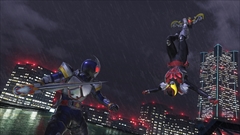 画像ギャラリー No.011のサムネイル画像 / 「仮面ライダー クライマックスファイターズ」，キバ/ウィザード/メテオ/ブレイド/カブト/ディケイド/オーズ/鎧武を紹介。Web番組も明日放送