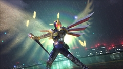 画像ギャラリー No.018のサムネイル画像 / 「仮面ライダー クライマックスファイターズ」，キバ/ウィザード/メテオ/ブレイド/カブト/ディケイド/オーズ/鎧武を紹介。Web番組も明日放送