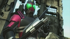 画像ギャラリー No.025のサムネイル画像 / 「仮面ライダー クライマックスファイターズ」，キバ/ウィザード/メテオ/ブレイド/カブト/ディケイド/オーズ/鎧武を紹介。Web番組も明日放送