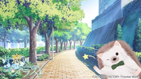 画像ギャラリー No.003のサムネイル画像 / 「片恋いコントラスト」，4Gamer限定の掛け合い第2回が公開。ハリネズミのマドちゃんが舞台となる街を探索する様子も紹介