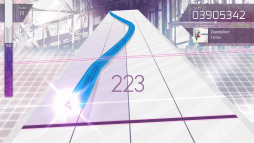 画像ギャラリー No.006のサムネイル画像 / 上下のラインで音楽を奏でる。スマホ向けリズムゲーム「Arcaea」を紹介する「（ほぼ）日刊スマホゲーム通信」第1516回