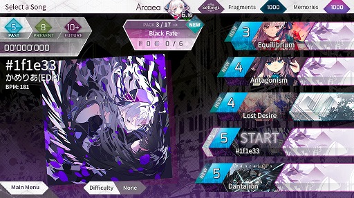 画像ギャラリー No.002のサムネイル画像 / 「Arcaea」,Ver.3.0が本日リリース。10曲以上の新曲や新機能が追加に
