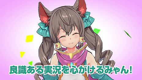 画像ギャラリー No.003のサムネイル画像 / 「バレットガールズ ファンタジア」，何かを反省して実況プレイしてみたという，VTuber動画風のムービー第2弾を公開
