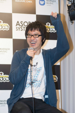 画像ギャラリー No.008のサムネイル画像 / 中田ヤスタカ氏やHIKAKINさんが登壇した，スクエニの新作「戦国アクションパズル DJノブナガ」発表会をレポート