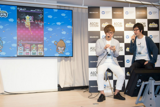 画像ギャラリー No.009のサムネイル画像 / 中田ヤスタカ氏やHIKAKINさんが登壇した，スクエニの新作「戦国アクションパズル DJノブナガ」発表会をレポート