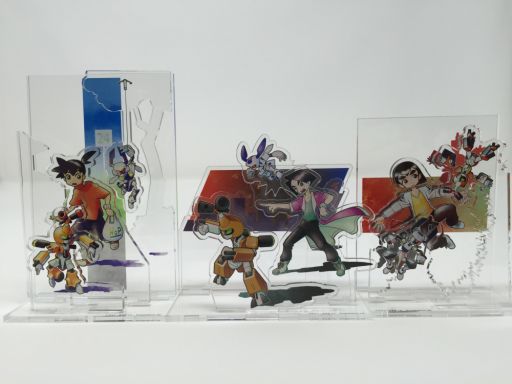 画像ギャラリー No.001のサムネイル画像 / メダロットの新作グッズ「ジオラマアクリルスタンド」が予約受付を開始