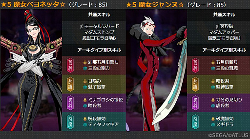 画像ギャラリー No.008のサムネイル画像 / 「D2メガテン」,ベヨネッタコラボの悪魔とイベントの効率的な進め方を紹介。ベヨネッタとジャンヌの組み合わせが凶悪