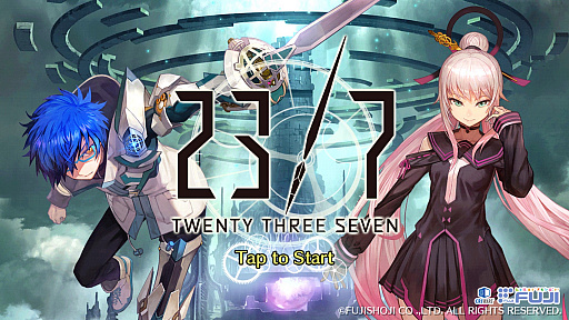 画像ギャラリー No.001のサムネイル画像 / ［TGS 2017］プレイヤーのテクニックで戦況が変化。「23/7 トゥエンティ スリーセブン」はフリック操作で戦う王道のスマートフォン向けRPG