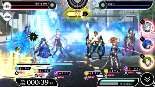 画像ギャラリー No.003のサムネイル画像 / 「23/7」，プレイヤー同士で競い合う“遠征戦”を実装。円環システムも