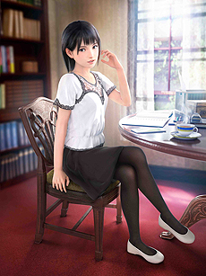 画像ギャラリー No.005のサムネイル画像 / ［TGS 2017］「サマーレッスン：新城ちさと」のPVが公開。「一筋縄ではいかないお嬢様」の魅力が垣間見える映像