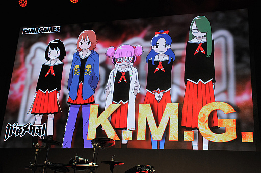 画像ギャラリー No.012のサムネイル画像 / ［TGS 2017］「がるメタる！」のステージイベントをレポート。DMM初のNintendo Switchタイトルは，女子高生が“メタル”の力で宇宙人と戦うリズムゲーム