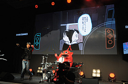 画像ギャラリー No.018のサムネイル画像 / ［TGS 2017］「がるメタる！」のステージイベントをレポート。DMM初のNintendo Switchタイトルは，女子高生が“メタル”の力で宇宙人と戦うリズムゲーム