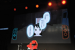 画像ギャラリー No.019のサムネイル画像 / ［TGS 2017］「がるメタる！」のステージイベントをレポート。DMM初のNintendo Switchタイトルは，女子高生が“メタル”の力で宇宙人と戦うリズムゲーム
