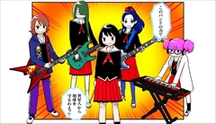 画像ギャラリー No.009のサムネイル画像 / 女子高校生メタルバンドが異星人の侵略から地球を守る。“譜面”のないSwitch用リズムゲーム「がるメタる！」および有料DLCが本日発売