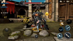 画像ギャラリー No.008のサムネイル画像 / 新作スマホアプリ「ハンドレッドソウル」のプレイレポートをお届け。爽快感抜群のスタイリッシュアクションRPG