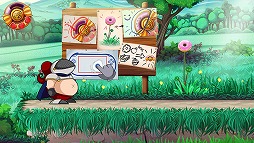 画像ギャラリー No.001のサムネイル画像 / カートゥーン調のドイツ産2Dアクション「Sir Eatsalot」,PS Vita向けに今冬配信