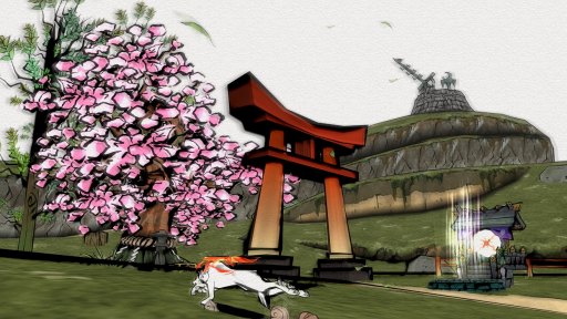 画像ギャラリー No.001のサムネイル画像 / PS4/Xbox One版「大神 絶景版」が本日リリース。特製年賀状が当たる「大神 お年玉ツイートキャンペーン」が開催